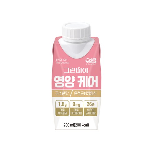 그린비아 영양케어 구수한맛 완전균형영양식 200ml, 12개 솔직 후기 | 실사용자 리뷰 분석 썸네일