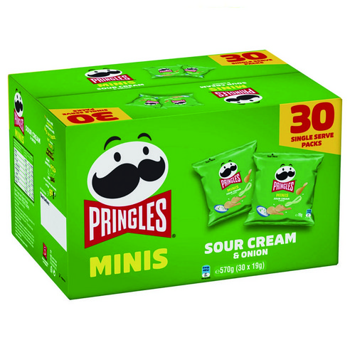 프링글스 미니 사워크림 & 어니언, 570g, 1개