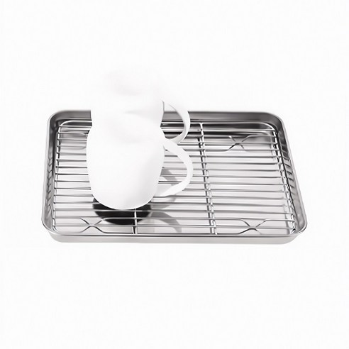 [리퍼] 풀라이프 스테인레스 304 물빠짐트레이 3size, 1개, M, 1단