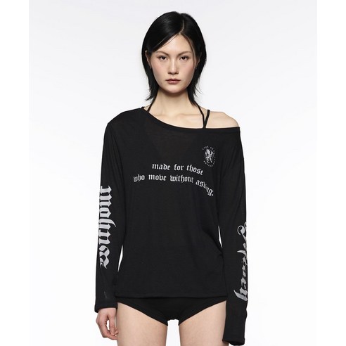 락케이크 ROCKCE Slogan Mesh Top - Black RC26TP28500BK 1108538