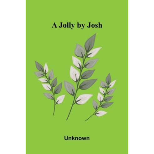 (영문도서)A Jolly By Josh Paperback, Alpha Edition, English, 9789371778510