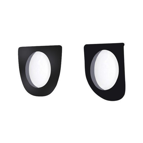 YZ 테슬라 호환 카메라 보호 커버 렌즈 커버 덮개 전 후 빛반사 김서림 방지 모델Y 주니퍼 프리미엄 악세사리, 블랙(김서림 방지), 1세트