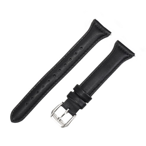 사라밴드 갤럭시워치 호환 데일리 레더 스트랩, 20mm, 블랙, 1개