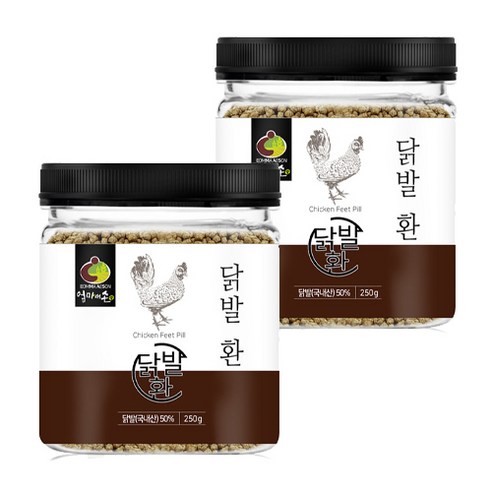 우슬 닭발환 닭발 우슬환 계족환 우슬초 쇠무릎 우슬 뿌리 우술 쇠무릅 소무릎 쇠물팍 250g2통, 250g, 2개 - 건강환 | 쿠팡