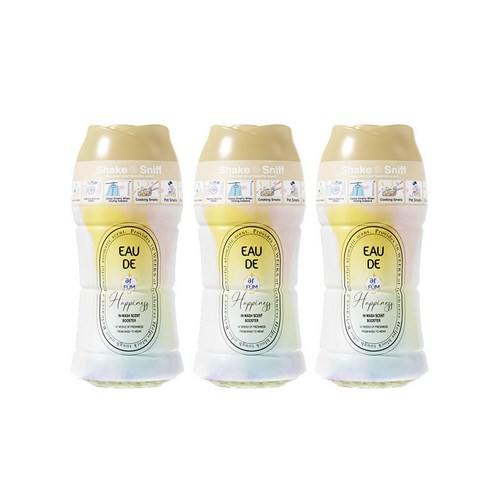 아로퓸 향기부스터 오드 퍼퓸 해피니스(비누향) 150g x3개, 150g, 3개