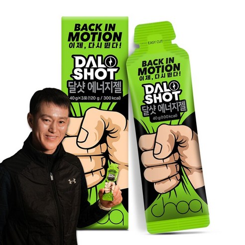 달샷 에너지젤 정석근감독 베타인 글루타민 아미노산 파워젤 40ml, 3개 이미지 2