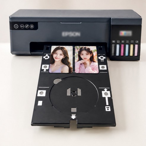 엡손호환 ZERON 잉크젯프린터용 PVC백카드 공카드 포토카드만들기 포카만들기 포토카드인쇄 셀프포토카드 Z102, 100매입