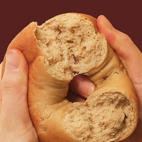 홀위트데이 고단백 프로틴 저당 통밀 베이글 플레인, 10개, 120g 상품 사진
