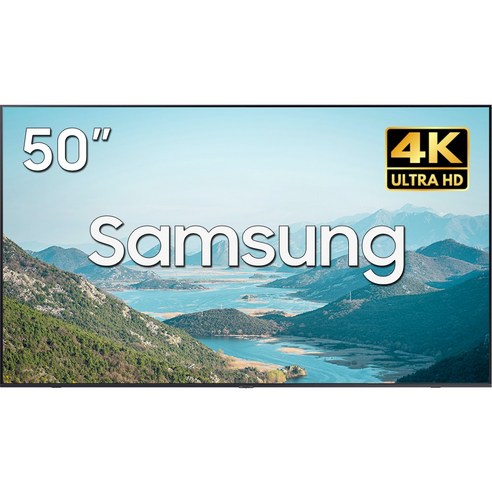 [삼성전자 TV] 비지니스 사이니지 BEC-H TV UHD 4K LED TV 에너지효율 1등급 LHBEC-H, 125cm(50인치), LH50BECHLGFXKR, 벽걸이형, 방문설치