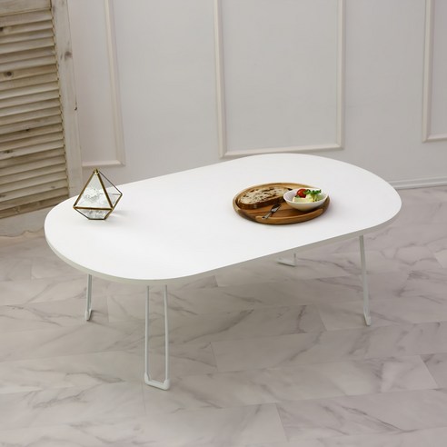 레몬트리 국내제조 E0등급 LPM 오브제 타원형 특대형 900 접이식테이블