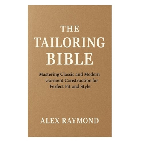 (영문도서)The Tailoring Bible: Mastering Classic and Modern Garment Construction for Perfe... Paperback, Independently Published, English, 9798269634562
