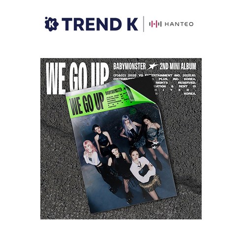 [Trend K 탑로더 증정] 베이비몬스터 미니 2집 앨범 WE GO UP 위