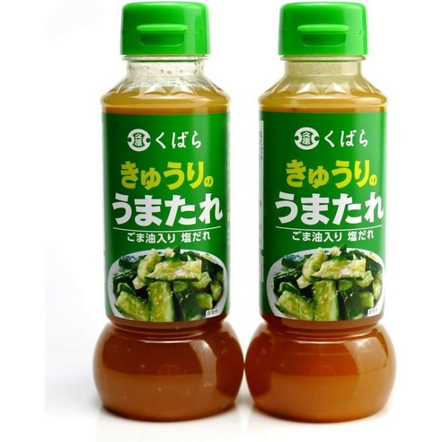 쿠바라 오이 무침 우마타레 양념 소스 사은품 추가증정, 285g, 2개