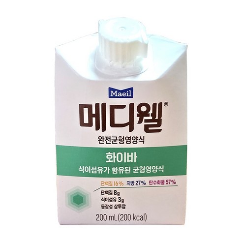 메디웰 화이바 균형영양식 솔직 후기 | 실사용자 리뷰 분석 - 상품 이미지 1
