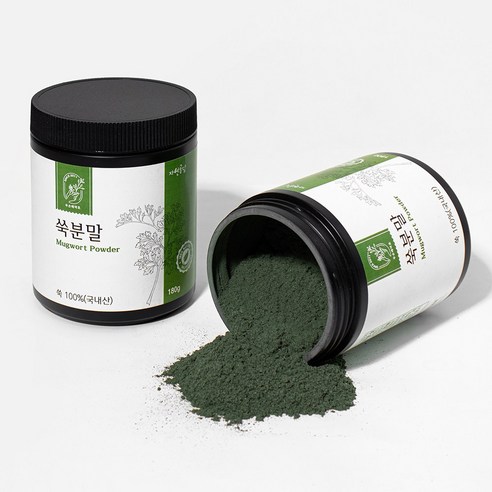 두손애약초 국산 쑥분말 쑥가루 파우더 180g 180g, 1개 이미지 4