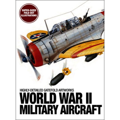 (영문도서)World War II Military Aircraft: Highly-Detailed Gatefold Artworks Hardcover, Amber Books, English, 9781838866891