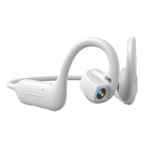 골전도 8MP HD AI 블루투스 무선 어시스턴트 인식 객체 카메라 번역 E12 이어폰