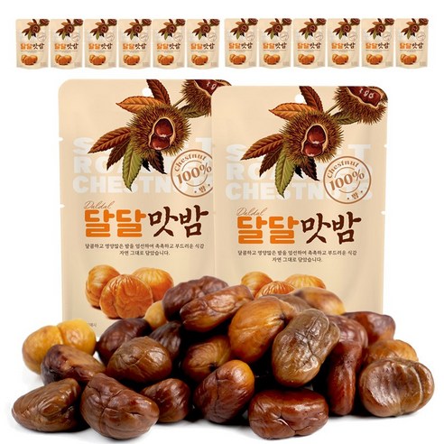 [냠냠상회] 사무실 간식으로 좋은 달달맛밤, 70g, 14개