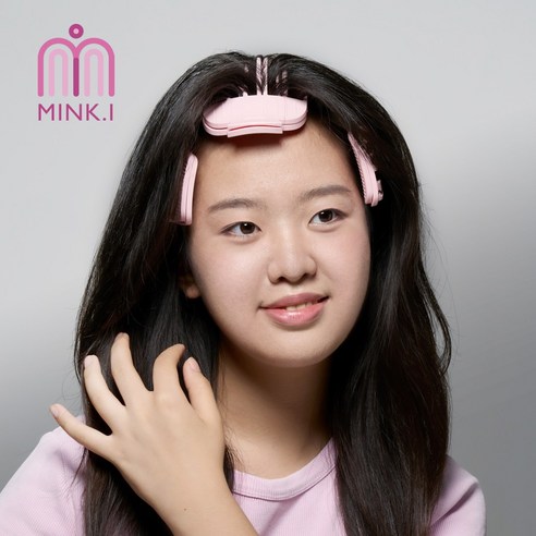 뻗치는 옆머리, 얄밉게 눌러주는 6날 밍키볼륨핀