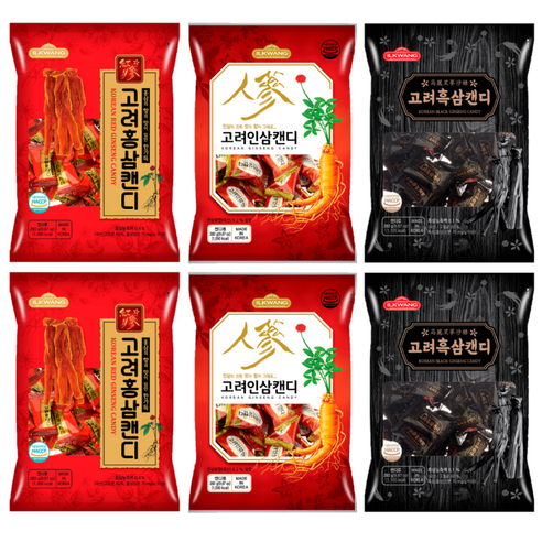 일광제과 고려홍삼캔디 280g 2p + 고려인삼캔디2 280g 2p + ... 맛있게 먹은 솔직 후기 - 상품 이미지 1