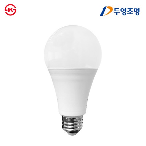 두영 LED 전구 15W, 주광색, 1개