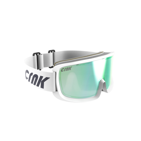 크랭크 OPTIC STARK 스키 스노우 고글, BRIGHT WHITE, 1개