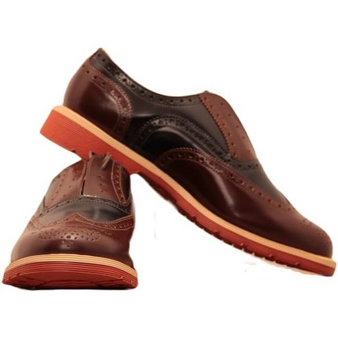 솔로베어 브로그 옥스포드 너트 브라운 구두