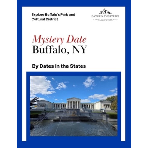 (영문도서)Buffalo NY City Date Book: Buffalo NY - Canalside Paperback, Dates in the States, English, 9798999929426