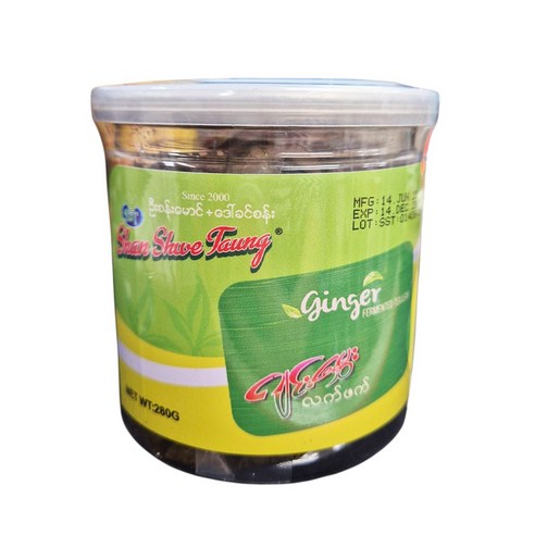 SST 미얀마 진져 발효 찻잎 ginger fermented tea leaf