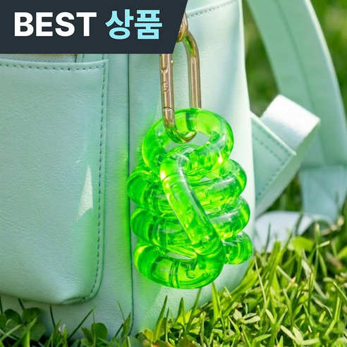 주니티 스트레스 해소 트위스트 피젯토이 집중력향상 탱글탱글 손 장난감, 1세트, 쥬얼 에메랄드