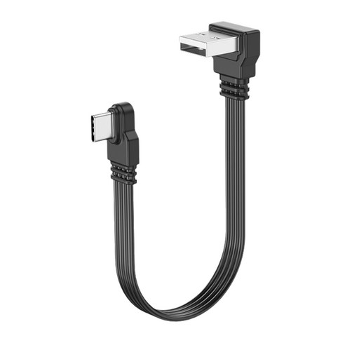 USB 2.0 to Type C 데이터 케이블 2A 빠른 충전 480Mbps 데이터 전송 플랫 와이어