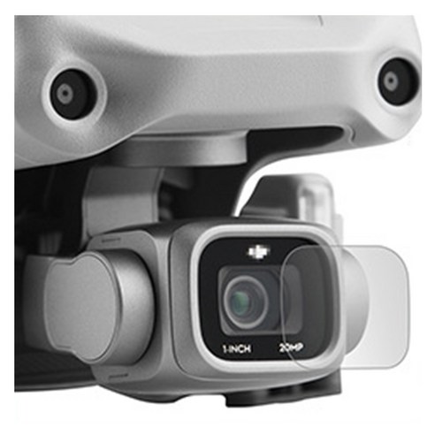 DJI Air 2S 전용 짐벌 카메라 렌즈 보호 필름 강화유리 투명 스크래치방지 보호커버 드론 카메라 스크린 보호, 1개