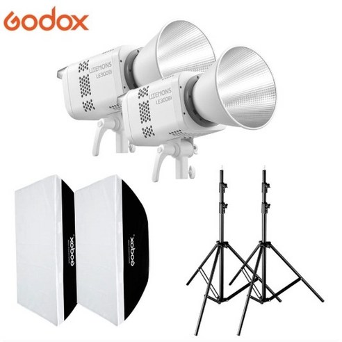 고독스 LE300Bi + 260T + SB-BW70100 (2개 세트) 지속광 스튜디오 개인방송 유튜브 제품 사진 촬영 조명, 1개, 세트