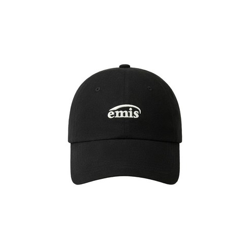 이미스 EMIS SMALL LOGO BALL CAP-BLACK 1042405