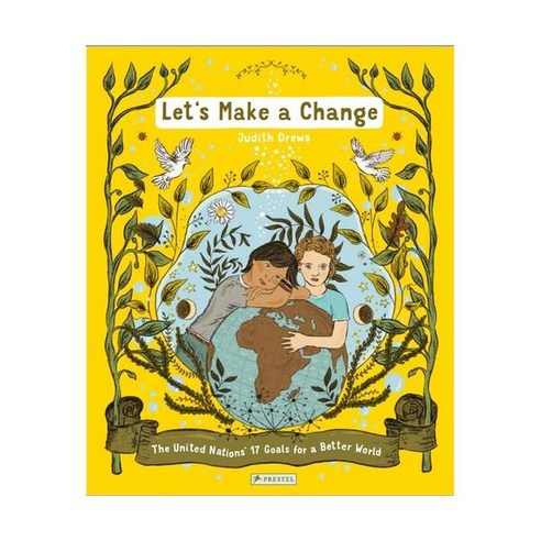 영문 유아도서Let's Make a Change Hardcover (영국판) The United Nations 17 Goals for Better World 9783791375 - 그림책 일반