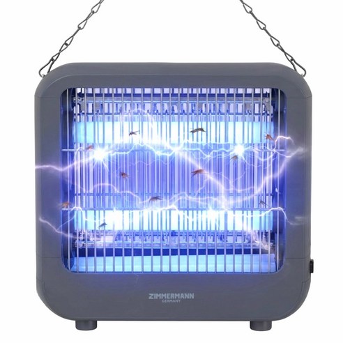 독일 초강력 UV-LED 전기 모기퇴치기 가정용 업소용 벌레 해충 날파리 포충기, 소형 ZMK-12W