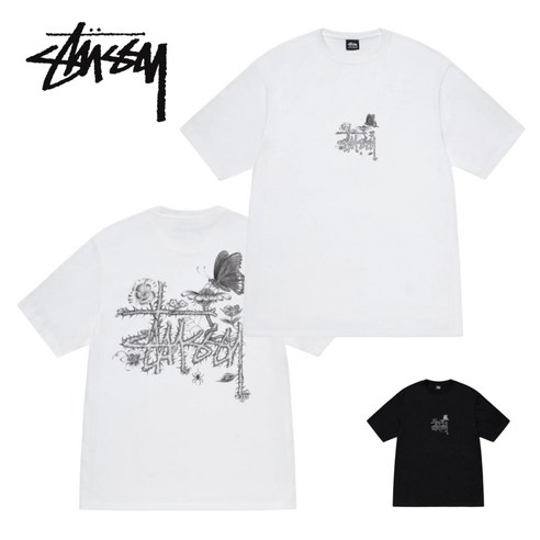 스투시 인 블룸 반팔 공용 STUSSY 티셔츠