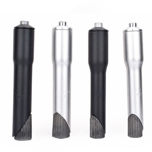 GUDOSSI 자전거 어헤드봉 스템아답터 어헤드 퀼스템 대체, 1개, 블랙 22.2mm
