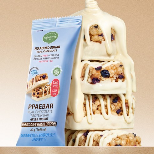 무가당 설탕X 빼바 리얼초콜릿 프로틴바 그릭요거트 360g, 1박스 맛있게 먹은 솔직 후기 - 상품 이미지 2