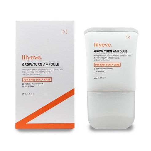 릴리이브 그로우턴 여성 남성 두피 탈모 앰플 100ml
