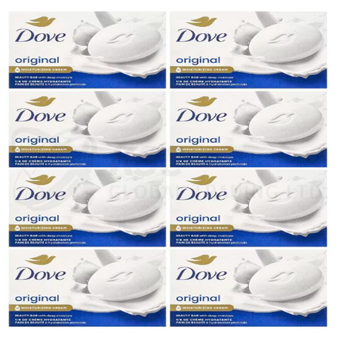 도브 비누 미국산 미뷰티바 오리지날, 105.9g, 8개입