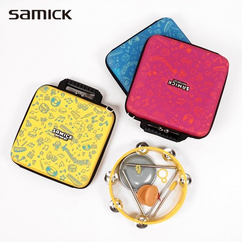 삼익악기 에바폼 케이스 탬버린 심벌즈 캐스터네츠 트라이앵글 리듬세트 NSR-E32 이미지 2