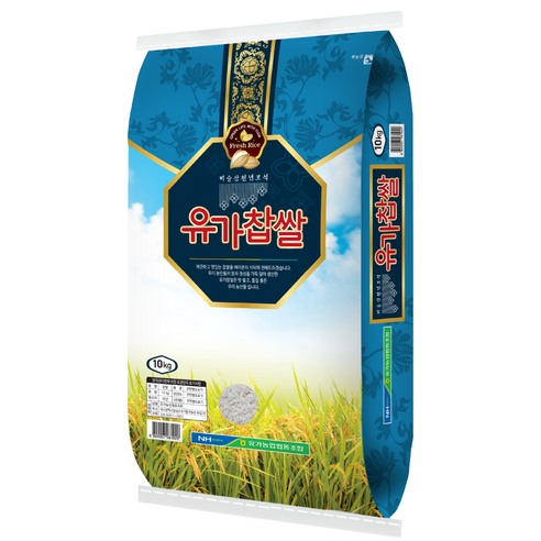 찹쌀10kg(유가찹쌀) 다복찰 2025년산 햅쌀, 1개