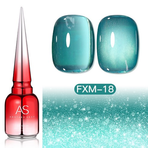 AS젤 FXM 36종 물방울 자석젤 단품, 1개, 15ml, FXM #18 물방을 자석젤
