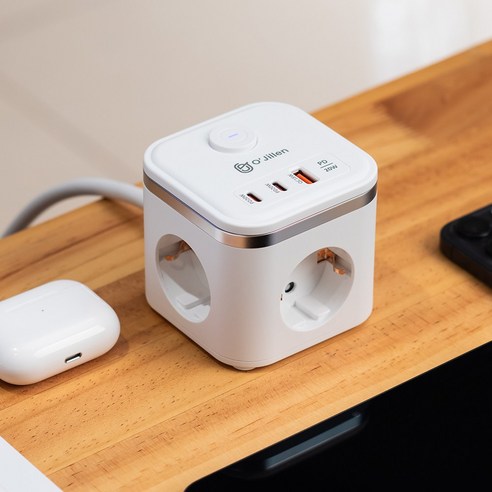 오지렌 고속충전 고용량 큐브 멀티탭 1.8m 솔직 후기 | 실사용자 리뷰 분석 - 상품 이미지 4