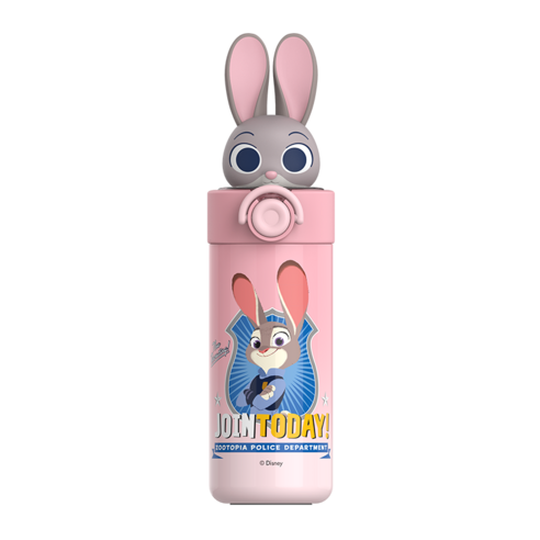 크로스 보더 디즈니 주토피아 텀블러 450밀리리터, 1개, 450ml, 450ml 주디 홉스