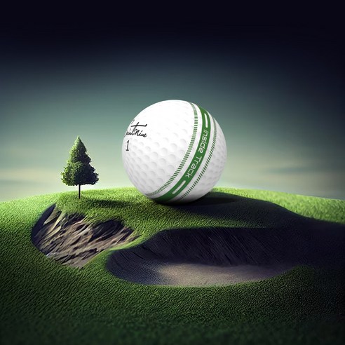 세인트나인 인사이드 트랙 3피스 골프공 1다즌 12구 이미지 3