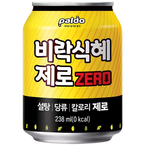 팔도 비락식혜 제로, 238ml, 30개 박스 이미지