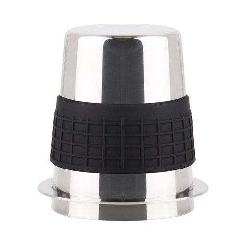 포터필터 라인 도징컵 51 53 58 사이즈 도징툴 탬퍼 분쇄컵, 1개, 실버53mm