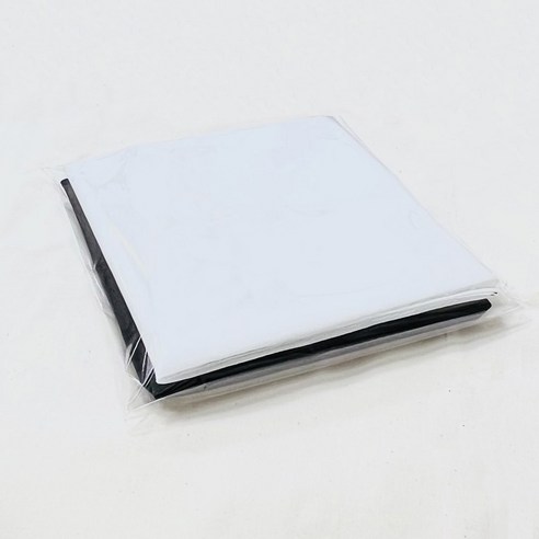 일반 접착심지 보통심지 혼합, 1개, 블랙 + 화이트